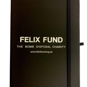 Front cover of Felix Fund notebook