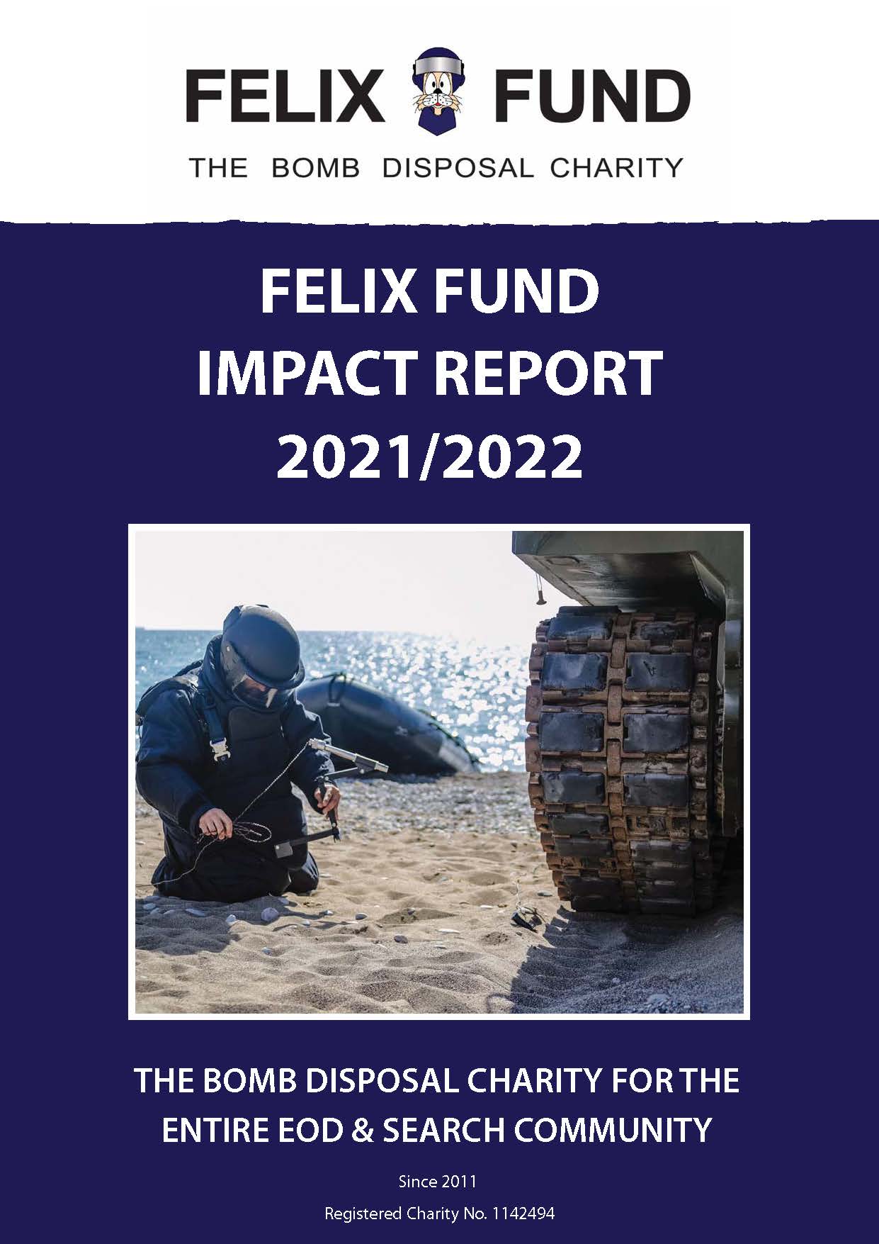 Front Page of Impact Report 21-22