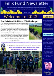 Front page of Spring 2023 Newsletter